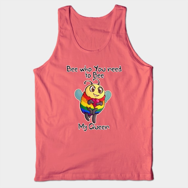 Pride Bee Tank Top by Zorveechu